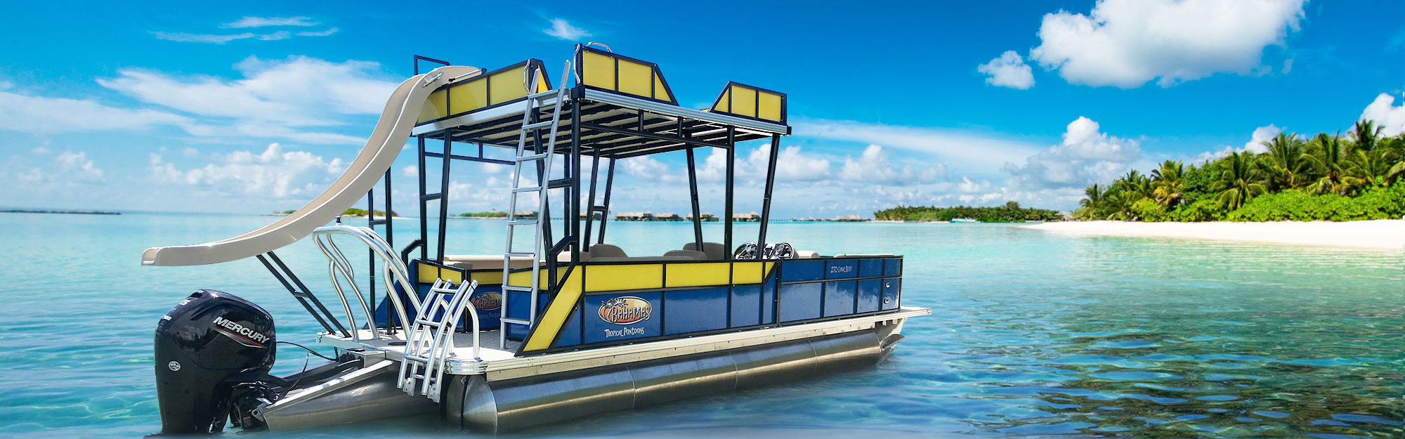 Bahamas Pontoon Boats Double Decker