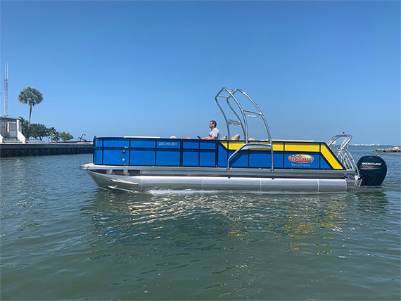 Bahamas Pontoon Boats Model 240
